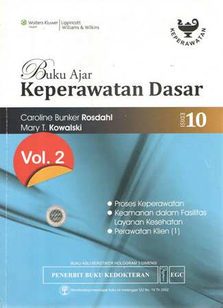 Buku Ajar Keperawatan Dasar Vol.2 Edisi 10 (TA 2022)