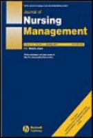 Journal Of Nursing Management