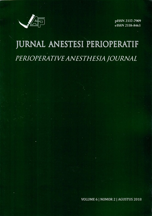 JURNAL ANESTESI PERIOPERATIF (Perioperative Anesthesia Journal)