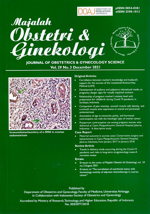 Majalah Obstetri & Ginekologi (Journal Of Obstetrics & Gynecology Science)