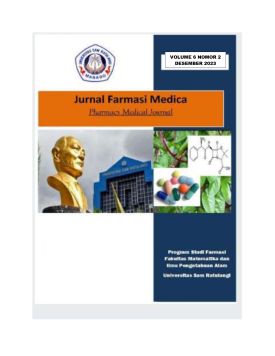 JURNAL FARMASI MEDICAPHARMACY MEDICAL JOURNAL (PMJ)